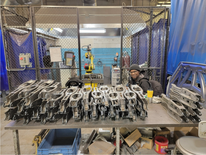 robotic mig welding booth